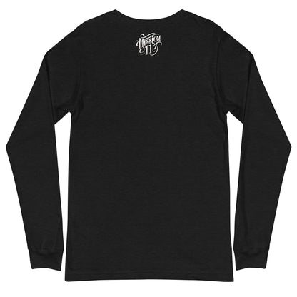 Unisex Long Sleeve Shirt - Ma'at 'I Will Not Speak Evil' Design - Mission 11