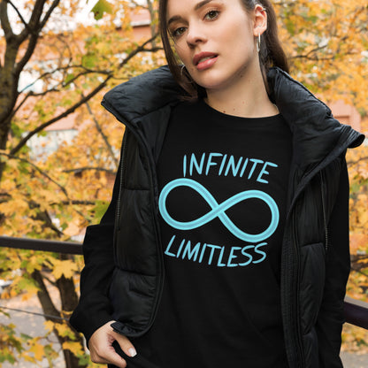 Unisex Long Sleeve Shirt - Infinite Limitless Design - Mission 11