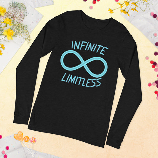 Unisex Long Sleeve Shirt - Infinite Limitless Design - Mission 11