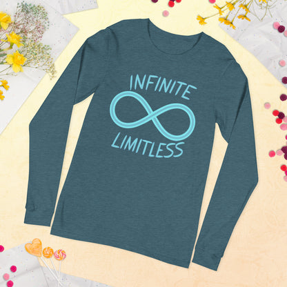 Unisex Long Sleeve Shirt - Infinite Limitless Design - Mission 11