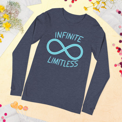 Unisex Long Sleeve Shirt - Infinite Limitless Design - Mission 11