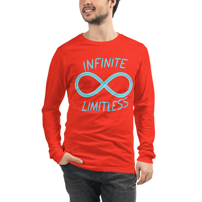 Unisex Long Sleeve Shirt - Infinite Limitless Design - Mission 11