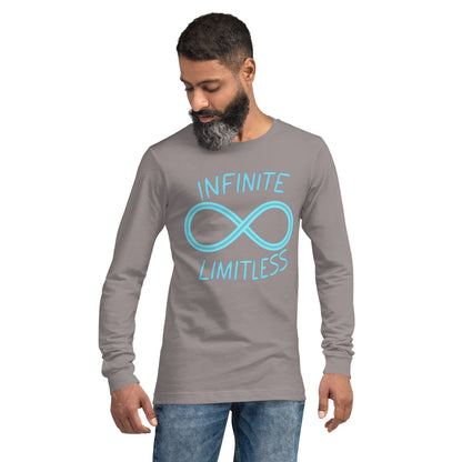 Unisex Long Sleeve Shirt - Infinite Limitless Design - Mission 11