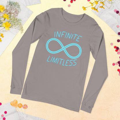 Unisex Long Sleeve Shirt - Infinite Limitless Design - Mission 11