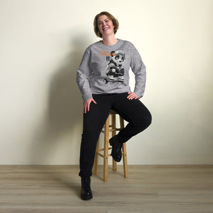 Unisex Organic Sweatshirt - Purpose the Panda Street Style - Mission 11