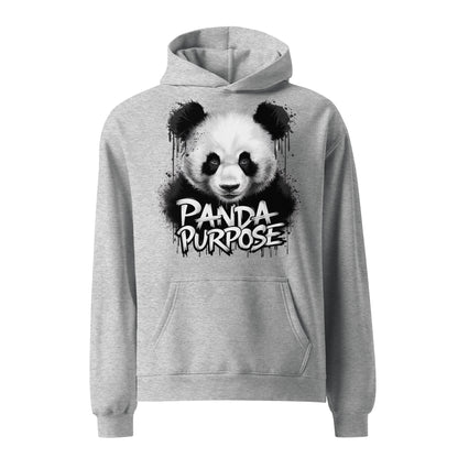 Panda Purpose Unisex Oversized Hoodie – Embrace Comfort and Style