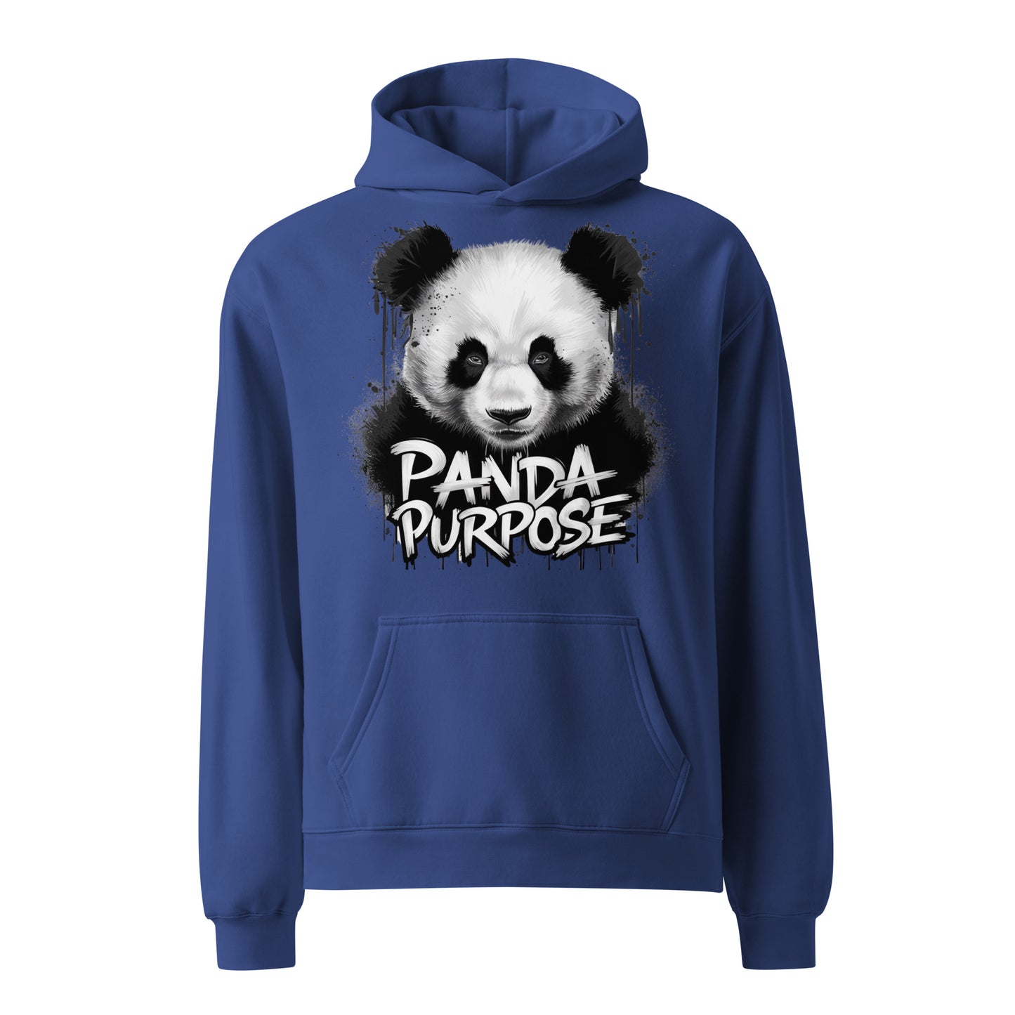 Panda Purpose Unisex Oversized Hoodie – Embrace Comfort and Style