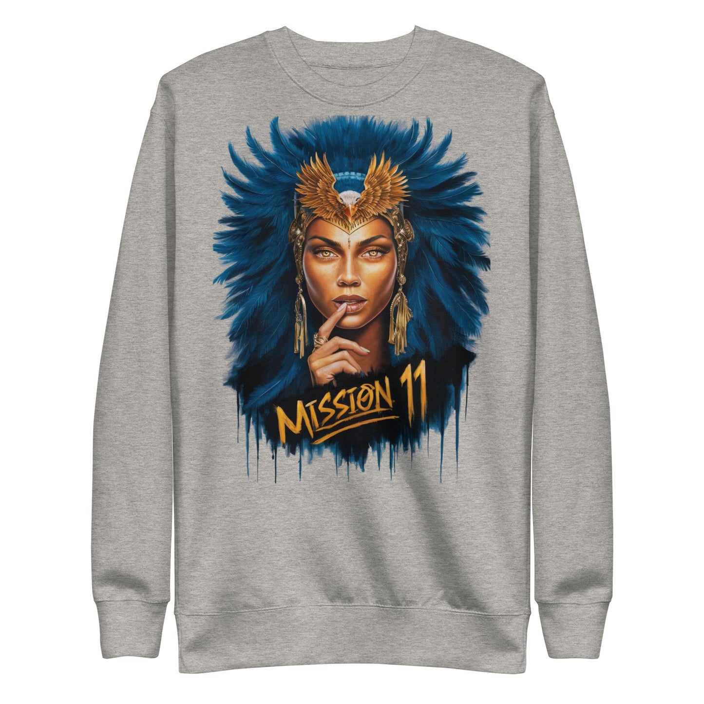 Unisex Sweatshirt - Ma'at Silence Design - Mission 11