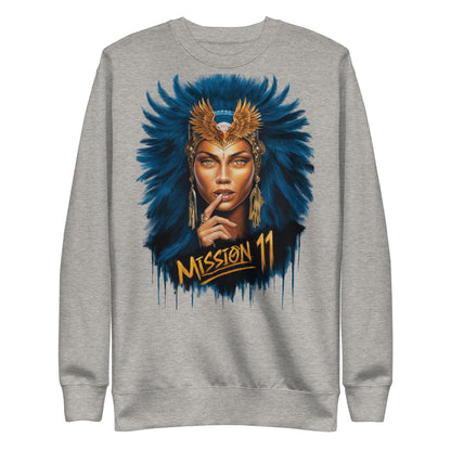 Unisex Sweatshirt - Ma'at Silence Design - Mission 11