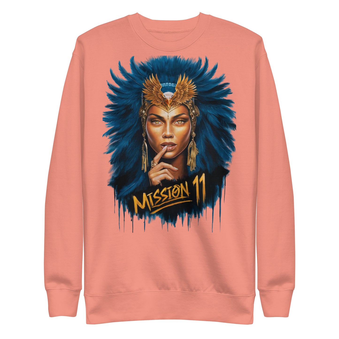 Unisex Sweatshirt - Ma'at Silence Design - Mission 11