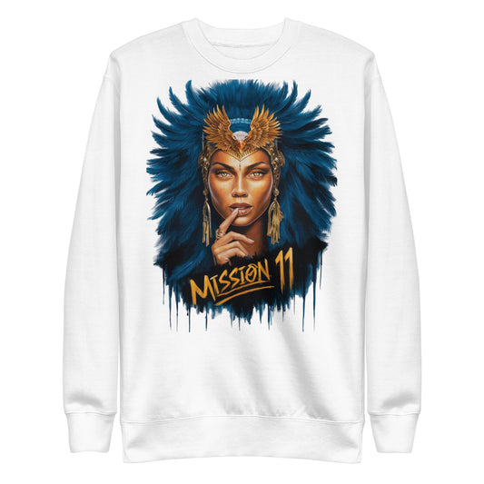 Unisex Sweatshirt - Ma'at Silence Design - Mission 11