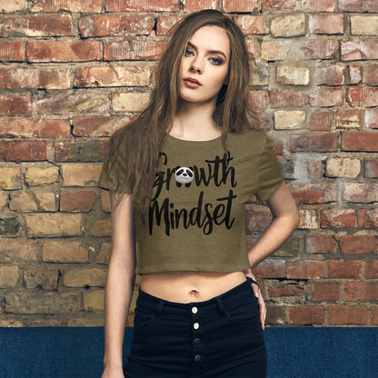 Mission 11 "Growth Mindset" Crop Top – Featuring Purpose the Panda