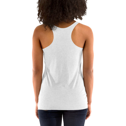 Women's Blooming Mind Racerback Tank Top - Inspirational Mission 11 Apparel