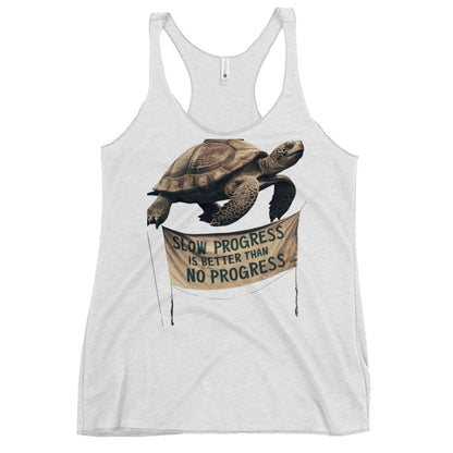 Progress' Racerback Tank Top - Motivational Mission 11 Apparel"