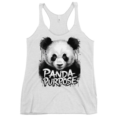 Mission 11 Panda Purpose Racerback Tank