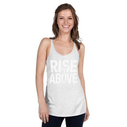 Mission 11 Rise Above Racerback Tank – Soft, Lightweight, Motivational