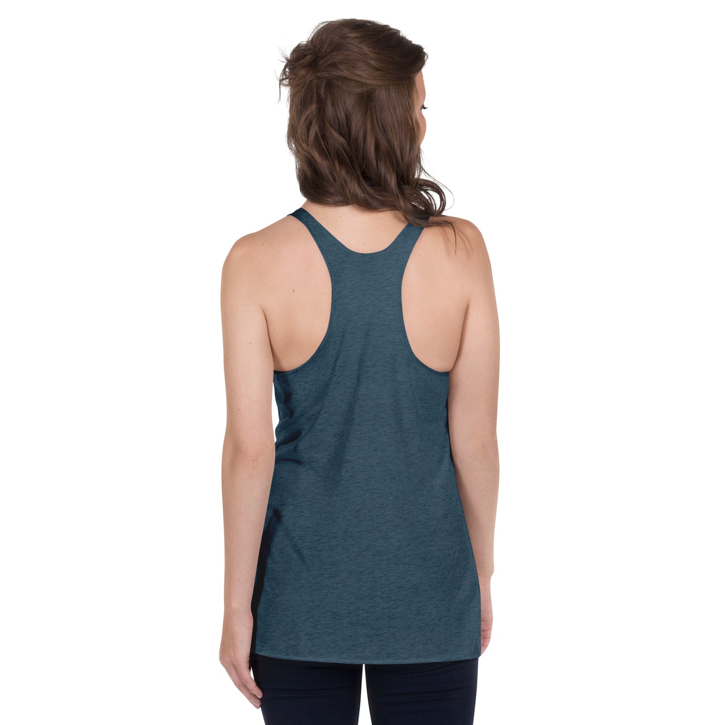 Women's 'Infinite Limitless' Racerback Tank Top - Empowering Mission 11 Apparel