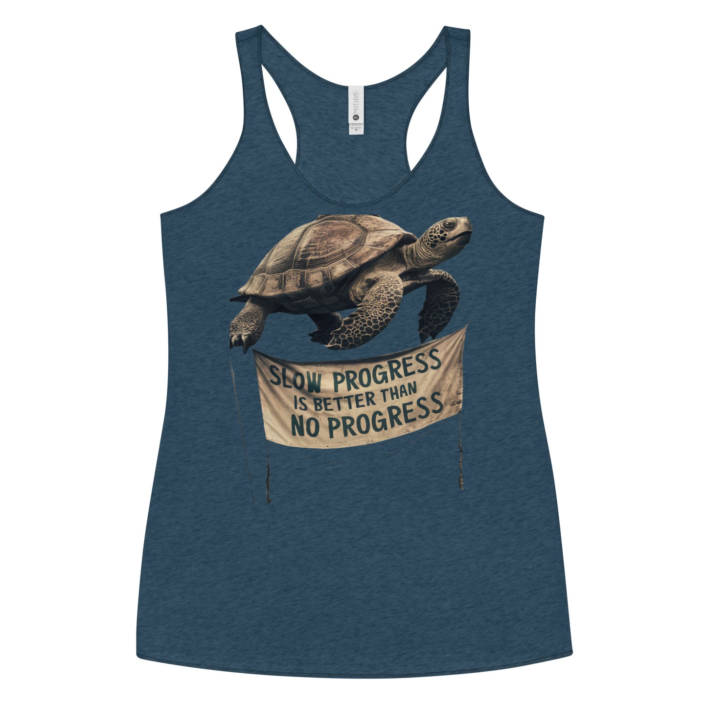 Progress' Racerback Tank Top - Motivational Mission 11 Apparel"