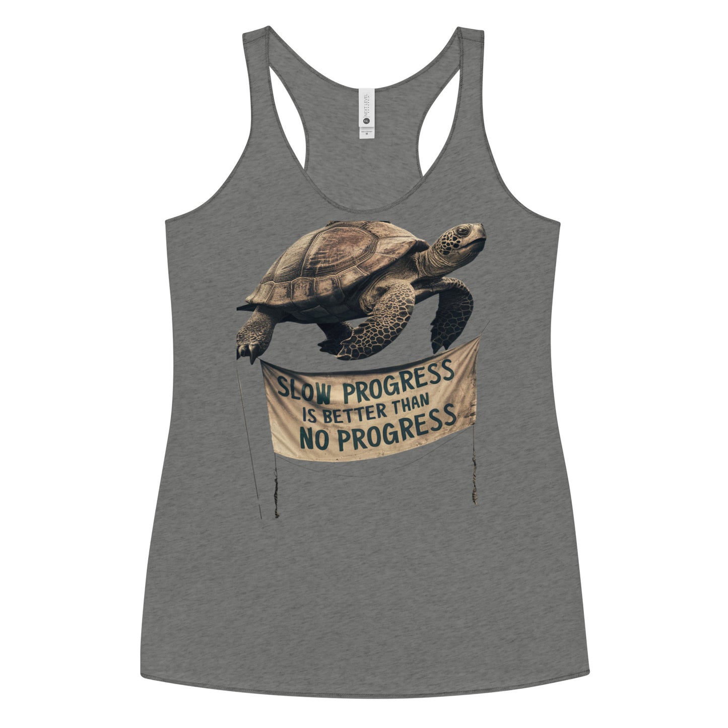 Progress' Racerback Tank Top - Motivational Mission 11 Apparel"