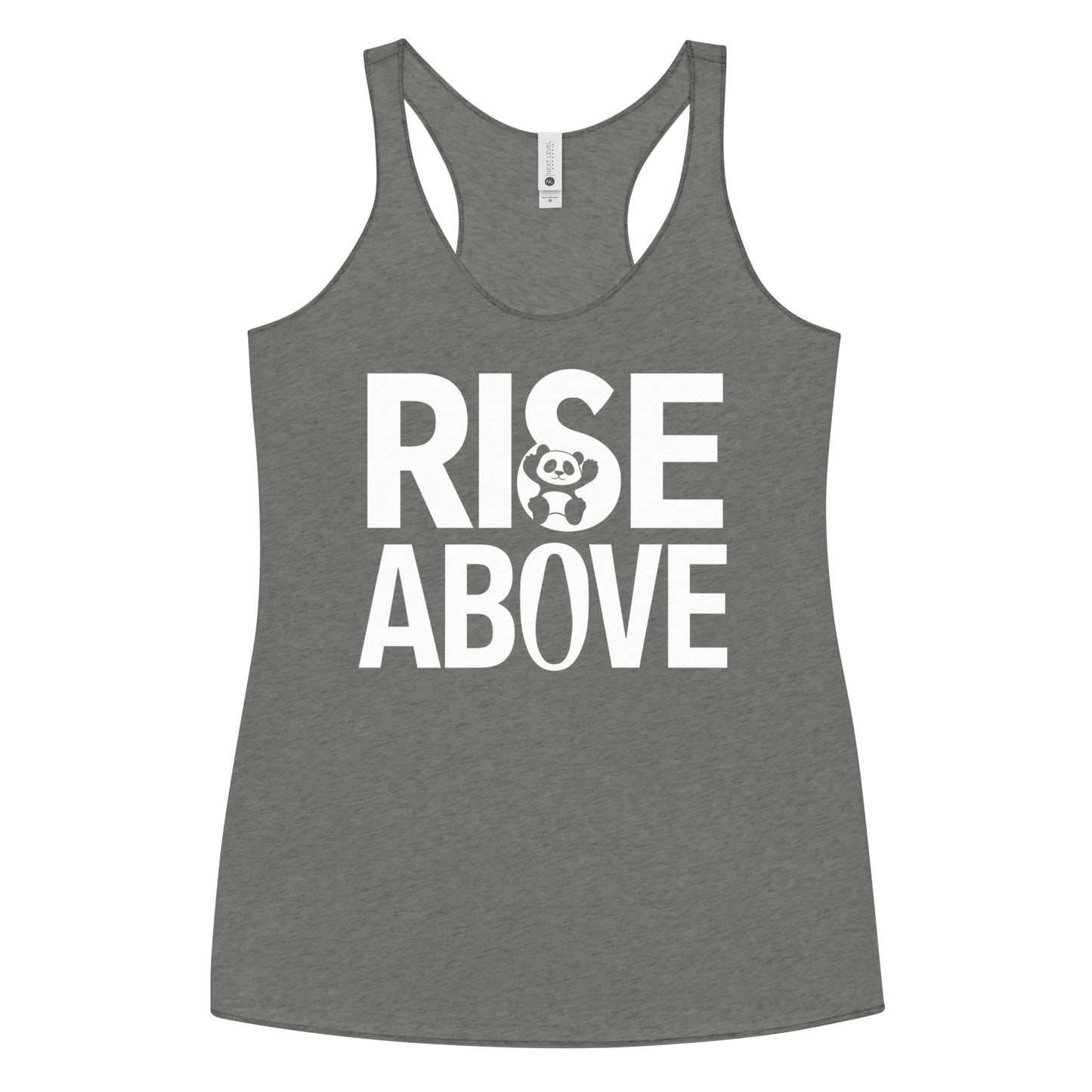 Mission 11 Rise Above Racerback Tank – Soft, Lightweight, Motivational