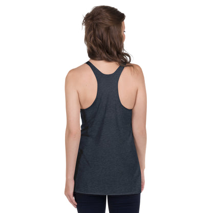 Women's 'Stay Positive' Racerback Tank Top - Motivational Mission 11 Apparel