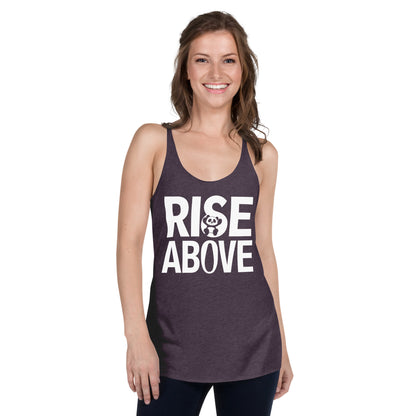 Mission 11 Rise Above Racerback Tank – Soft, Lightweight, Motivational